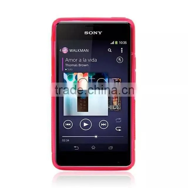 2015 Popular Simple pattern case for Sony XPERIA E1