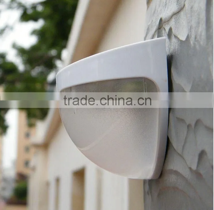 Led Wall mounted indoor led solar fence wall mounted indoor solar led senor lamp night light