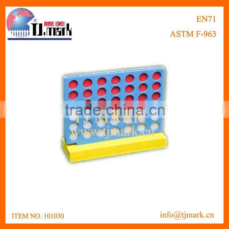 Mini plastic travel 4 in a row connect four game