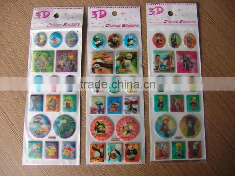 custom cartoon 3D foam bookmark /fashionable 3D foam bookmark for school