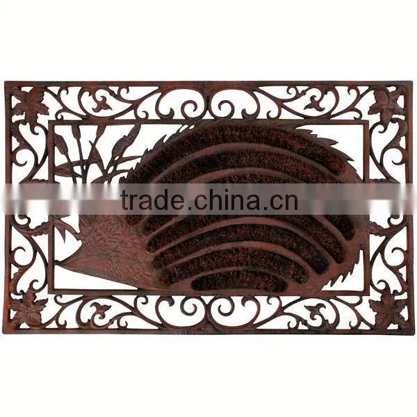 cast iron decorative doormat