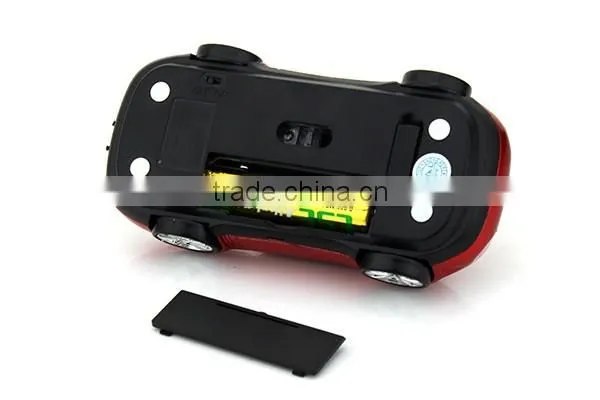2.4ghz sport car shaped wireless optical mouse