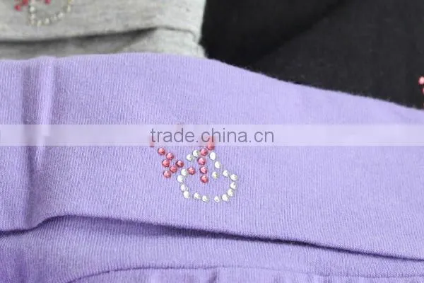 2012 organic cotton lycra kids yoga clothes