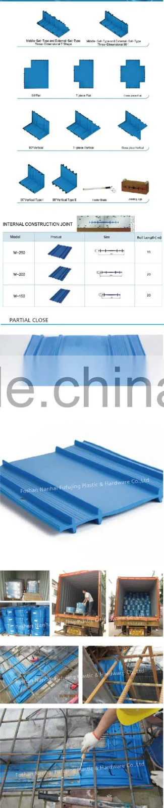 pvc expansion joint waterstops