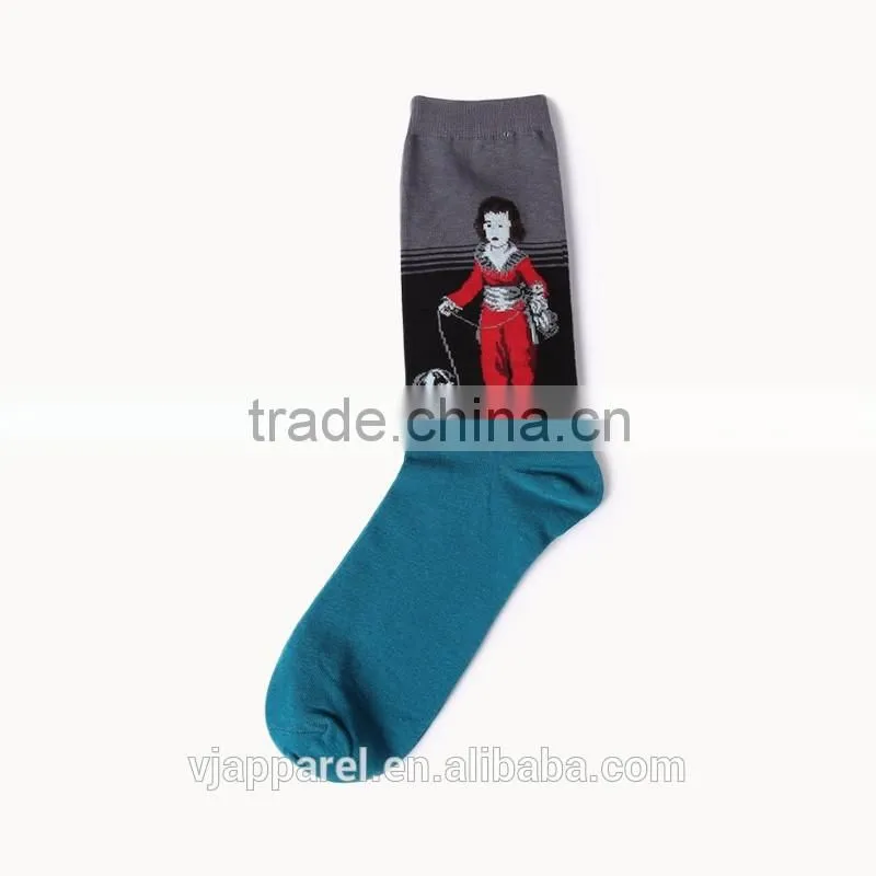Painting Art Men Women Socks Funny Novelty Starry Night Vintage Retro Socks