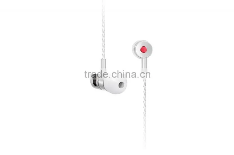 Mp3 player new products 2016 sport headphone earphone fashion wired super bass metal mobilephone earphone