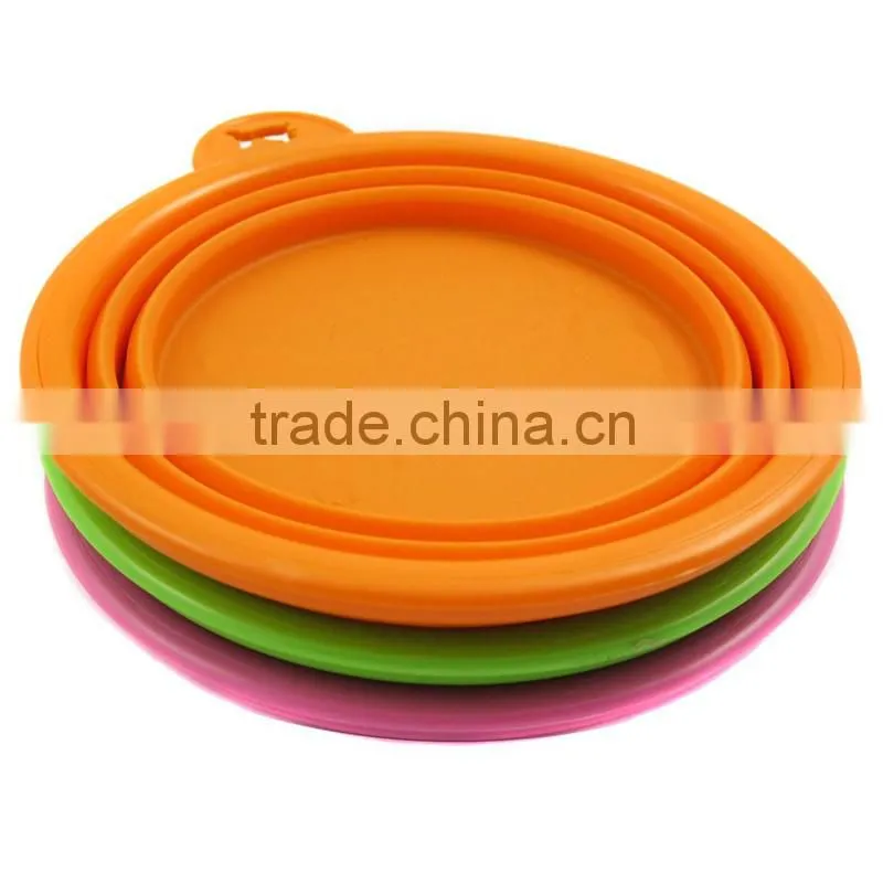 easy carry silicone collapsible bowl & pet bowl & travel bowl & camping bowl