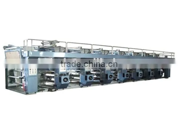 High Speed Professional Taiwan Paper Rotogravure Printing Machine