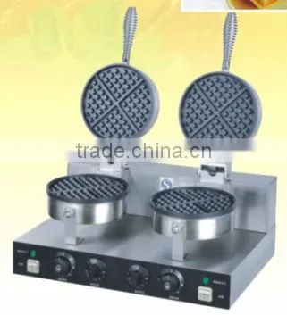 stainless steel round muffin maker/waffle maker