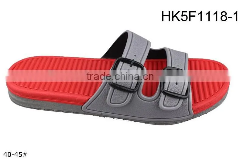 2016 Hot Selling Factory Wholesales High Quality Men EVA Slide FlipFlops Sandas Outdoor PCV Slipper Sandals Men Casual Shoes