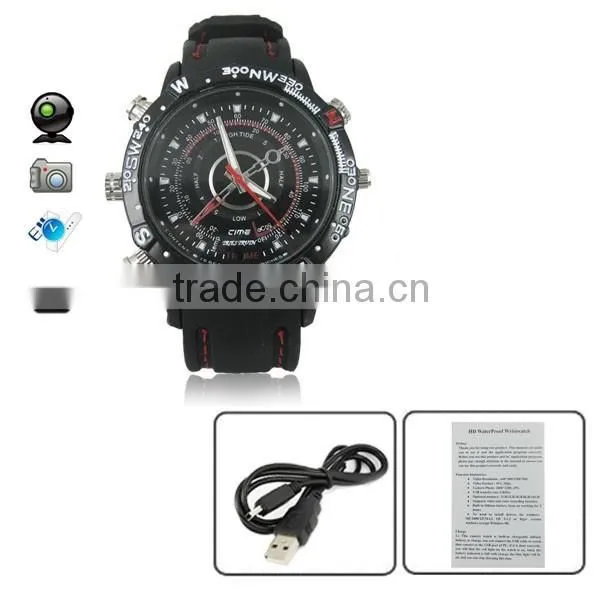 With Fashion Design and 4GB Memory Multifunctional 720 x 480P Hidden Camera Wrist Watch