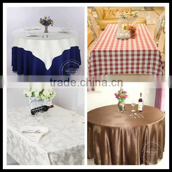 Guangzhou wholesale hotel restaurant luxury banquet wedding rosette table cloth