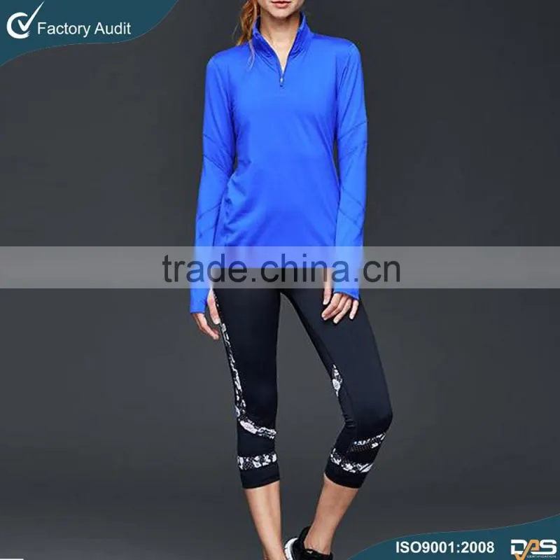 high quality cheap women yoga jacket/ running jacket/Sports jacket