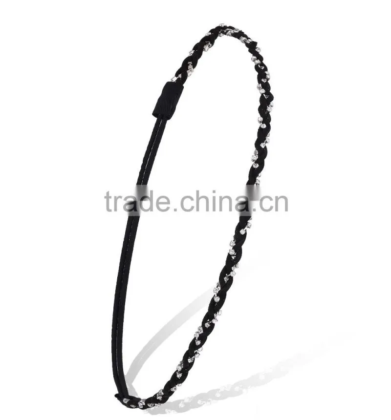 Girl Gorgeous Retro Beads Crystal Rhinestone Headband Hair Band Hot