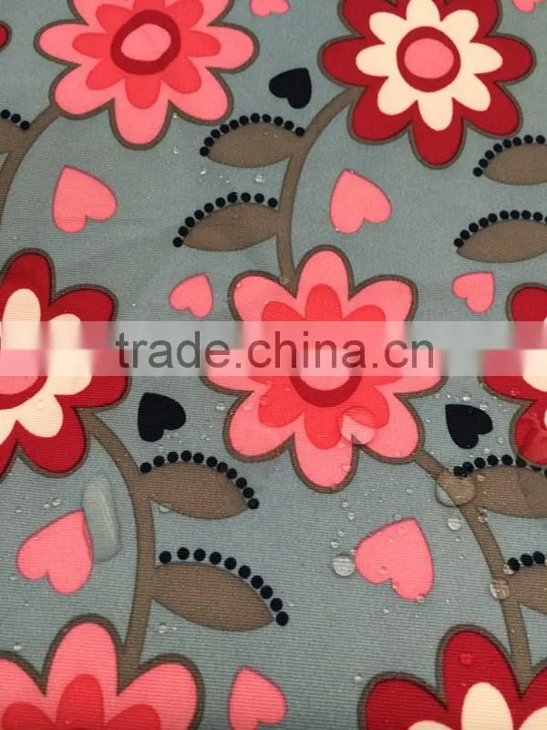 Waterproof Printed Polyester Taslon Fabric