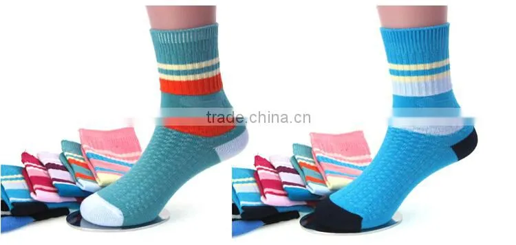 Blue No Show Custom Heated Socks