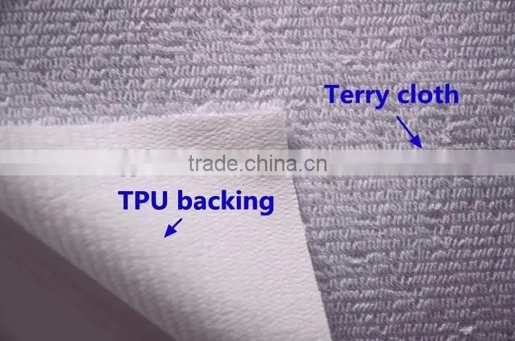 Ultrasonic quilted hypoallergenic waterproof mattress protector