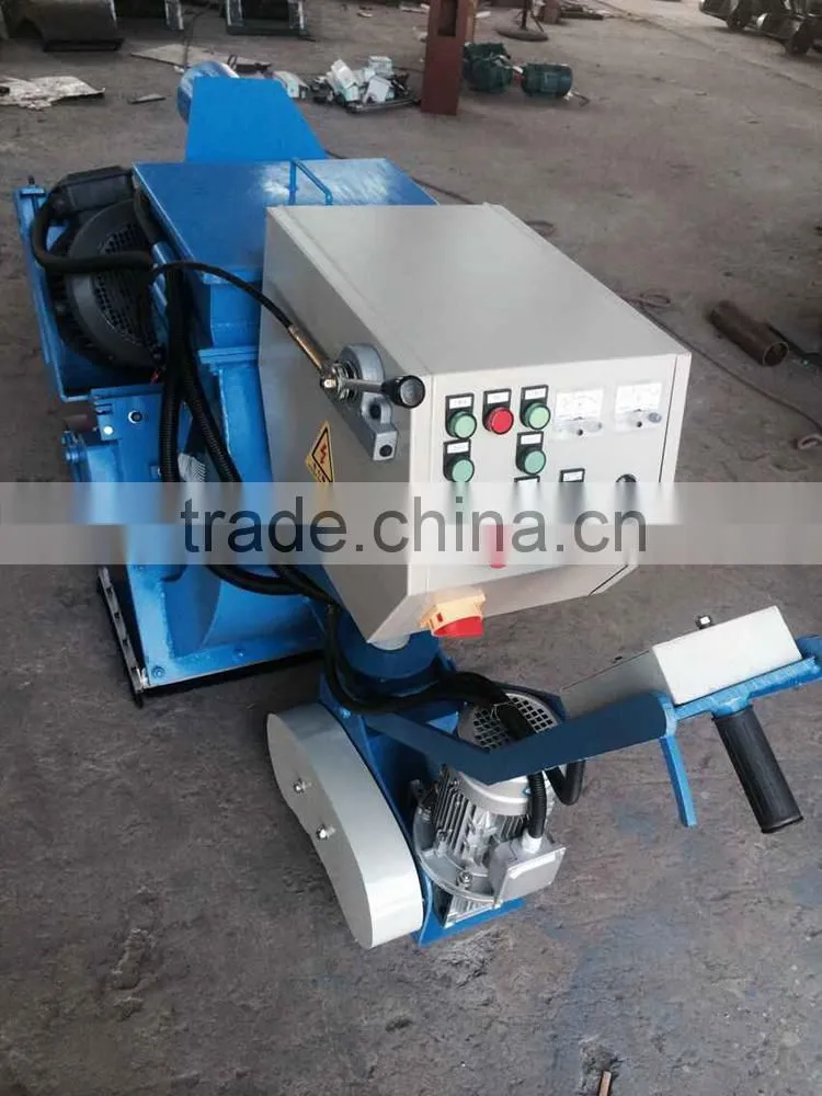 Concrete shotblast machine