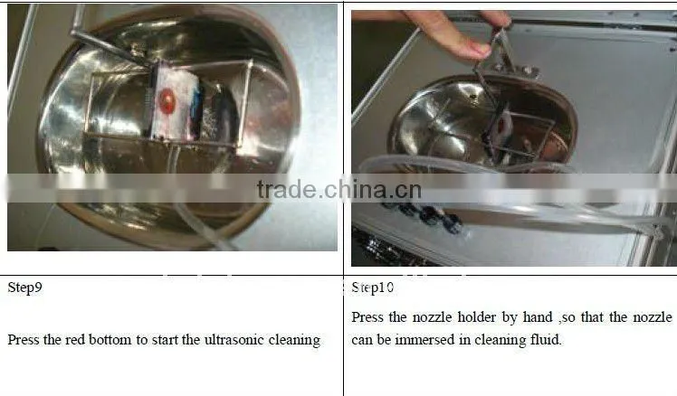 Konica 512 / 42pl printhead cleaning machine