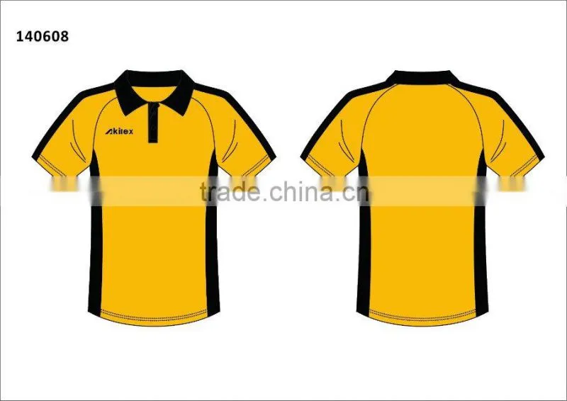 newest design sublimation Polo shirt with OEM service 2015