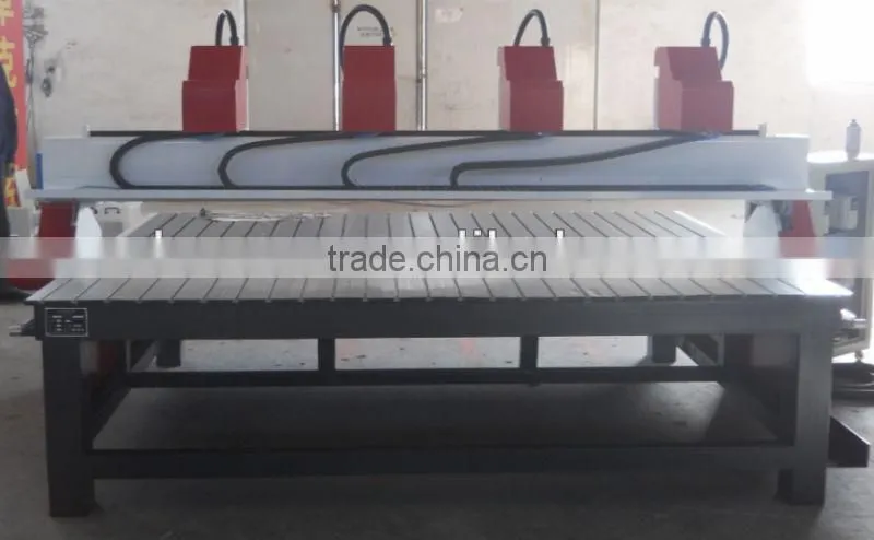 CNC Multi-Head Engraving Machine With 4 Spindles ZK-2514-4