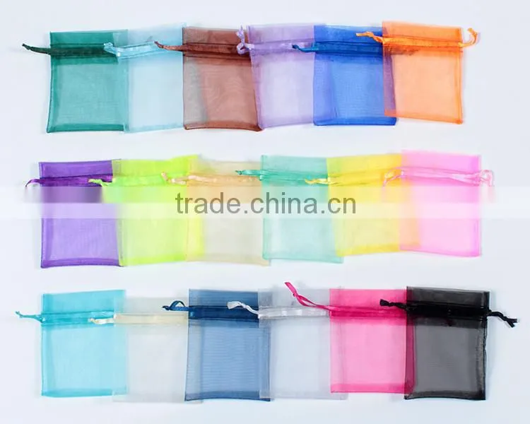 Decorated Organza Pouch,Custom Round Organza Pouch