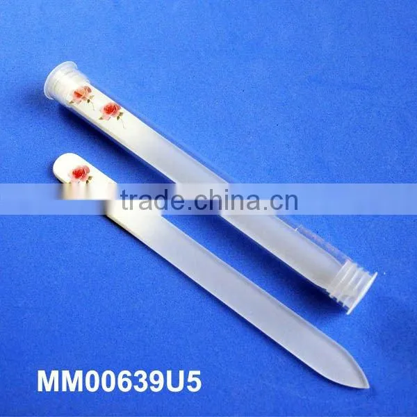 Glass nail file