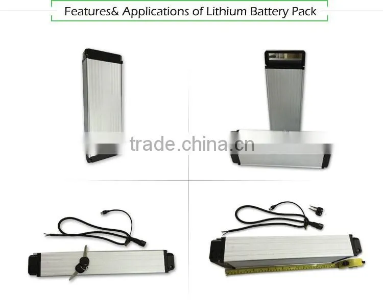 rechargeable electric bike battery 36V20Ah lithium battery pack for scooter