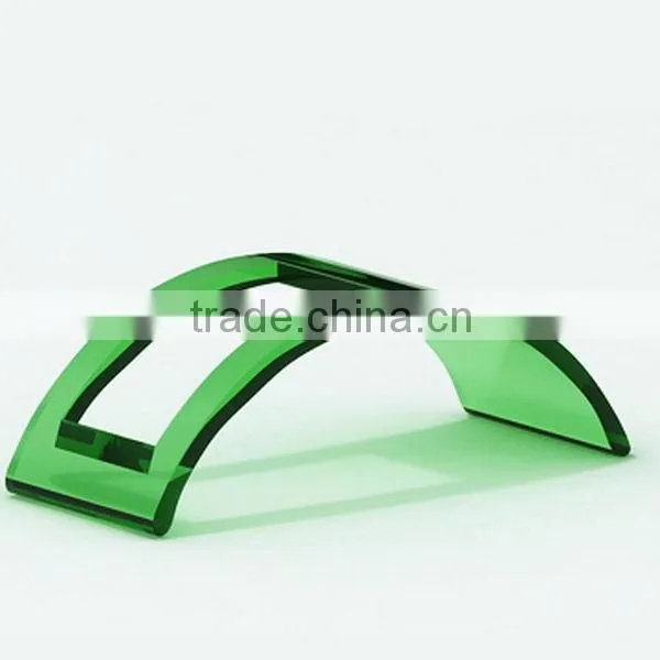 Newest professional acrylic double wall wine glass with lid and straw