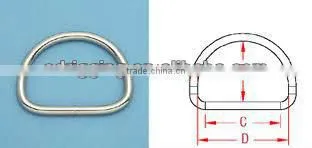 stainless steel Dee Ring