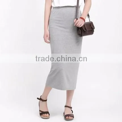 The new 2016 cotton package buttocks long skirt of tall waist bust women cultivate one's morality