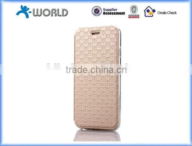 PU leather stand fashion case for iPhone 6S