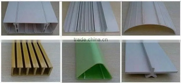 PVC Trunking extrusion line/PVC cable trunking production line