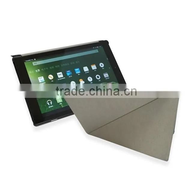 flip stand PU leather case for kindle fire 7, OEM design unique leather cases