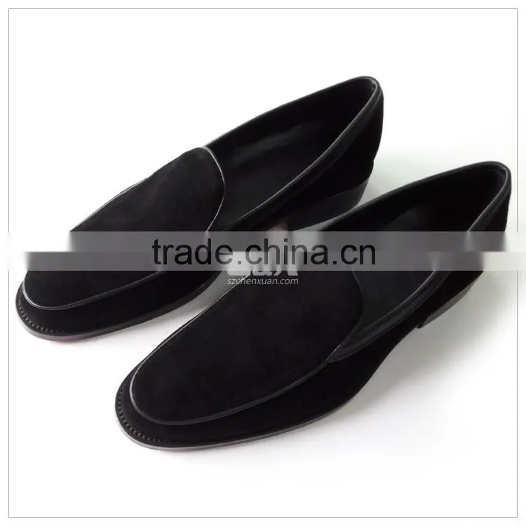 flat wholesale shoe for men suede loafers