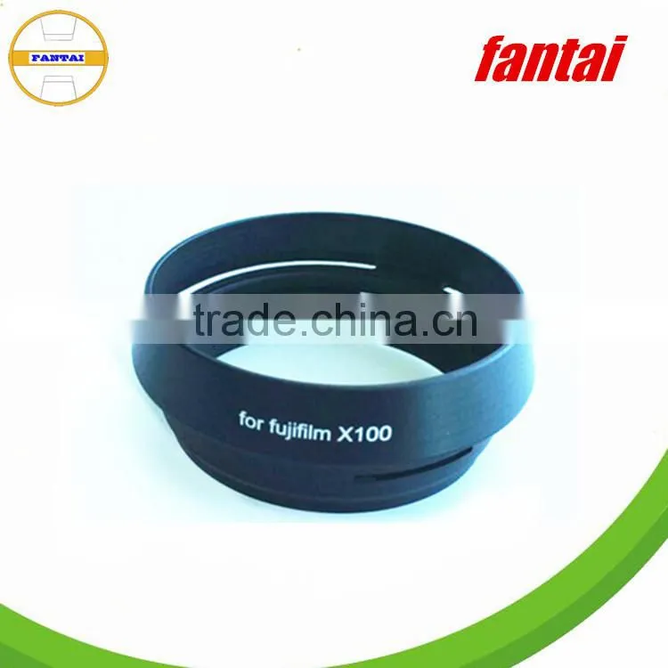 fujifilm X100 lens hood, camera lens hood,laic lens hood, camera metal lens hood