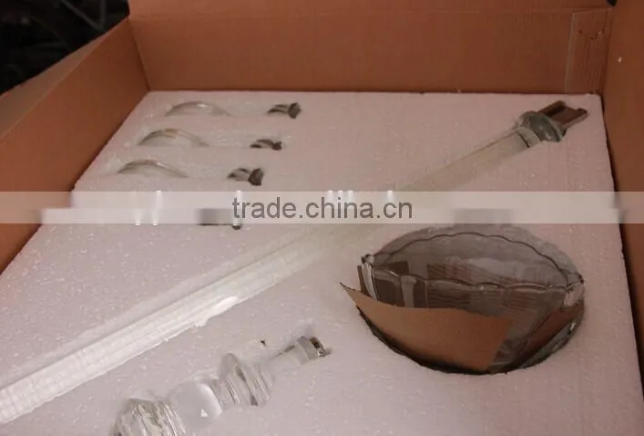 luxury crystal wall lamp with gold decoration CMF--001