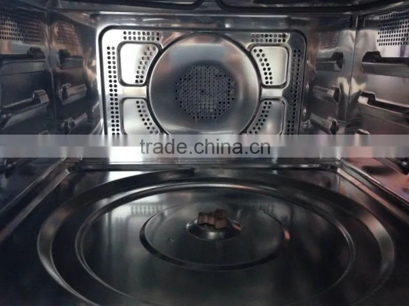 Electrical stainless steel microwave oven solo/grill/convection