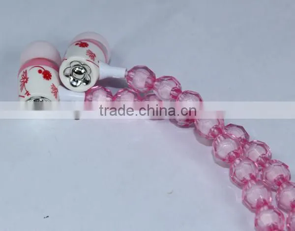 New arrival fashion necelace earphone from China factory