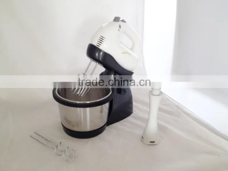 300W 5 speed Hand and Stand Mixer Stand with ice crusher