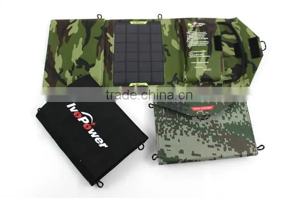 New Product 10W Foldable Solar Mobile Phone Travel Charger