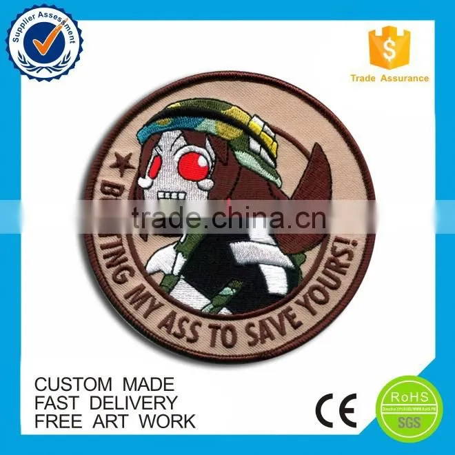 High quality embroidered patch with cheap price