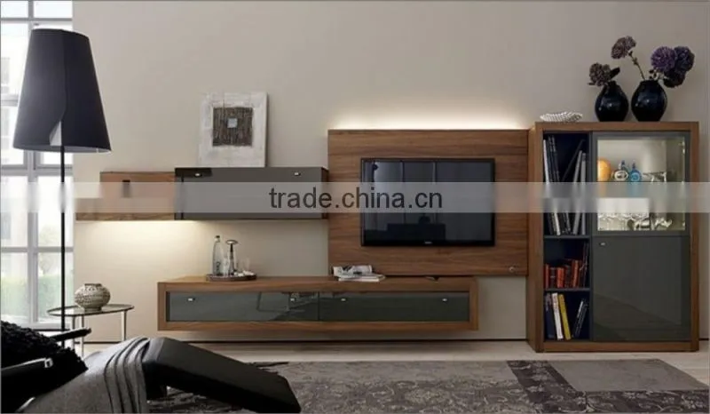 Antique style oak wood TV cabinet / living room pine furniture