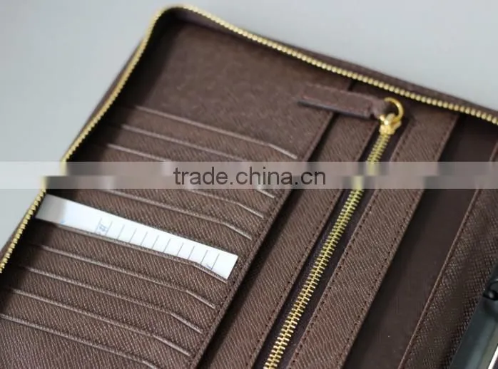 A5 leather portfolio case with notepad