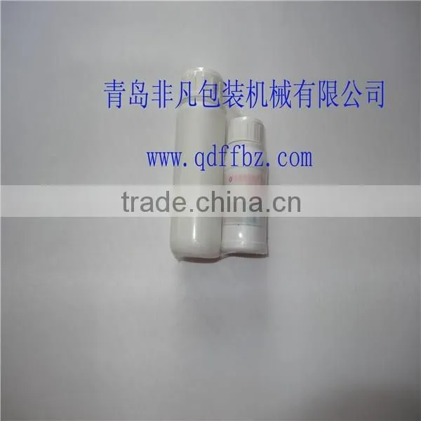 PLC Control Automatic Pesticide Bottle Heat Shrink Wrapping Machine
