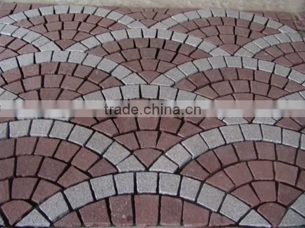 china natural black basalt driveway paving stone