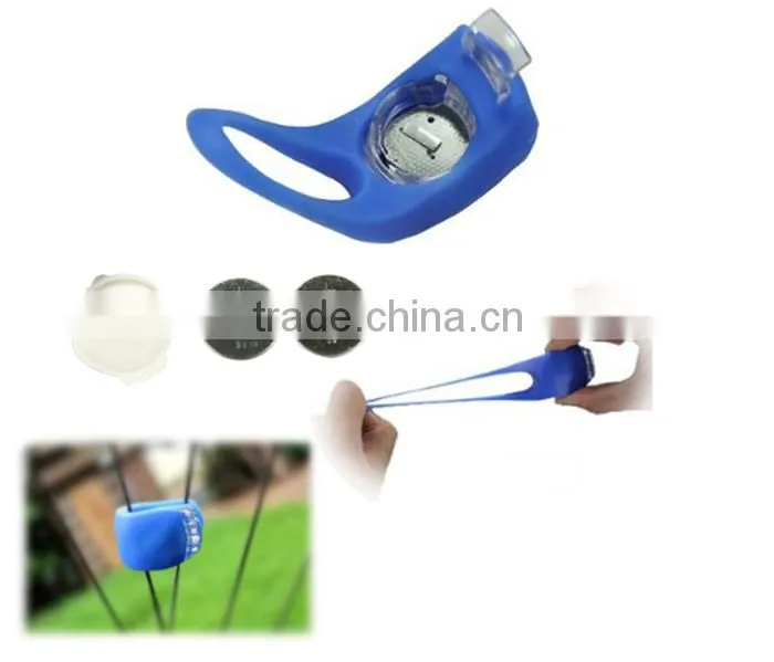 bicycle LED light / silicon bicycle LED light / bicycle handlebar LED light