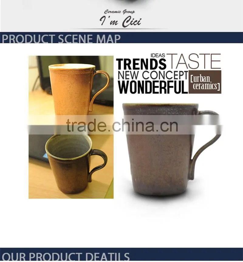 Original style handmade ceramic coffee mug CC-C007