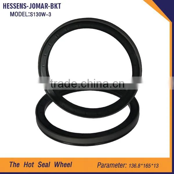 0750 110 156 S130W R130W Rubber Wheel hub oil seal for excavator