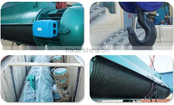 Stable Structure Wire Rope Pulling Hoist